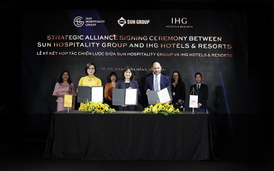 IHG và Sun Group hợp tác chiến lược, đưa thêm sản phẩm du lịch mới vào Việt Nam
